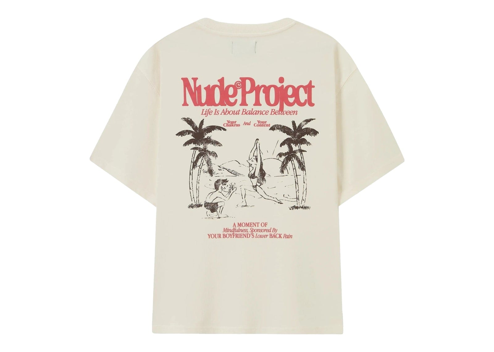 Nude Project Balance Tee Marshmallow