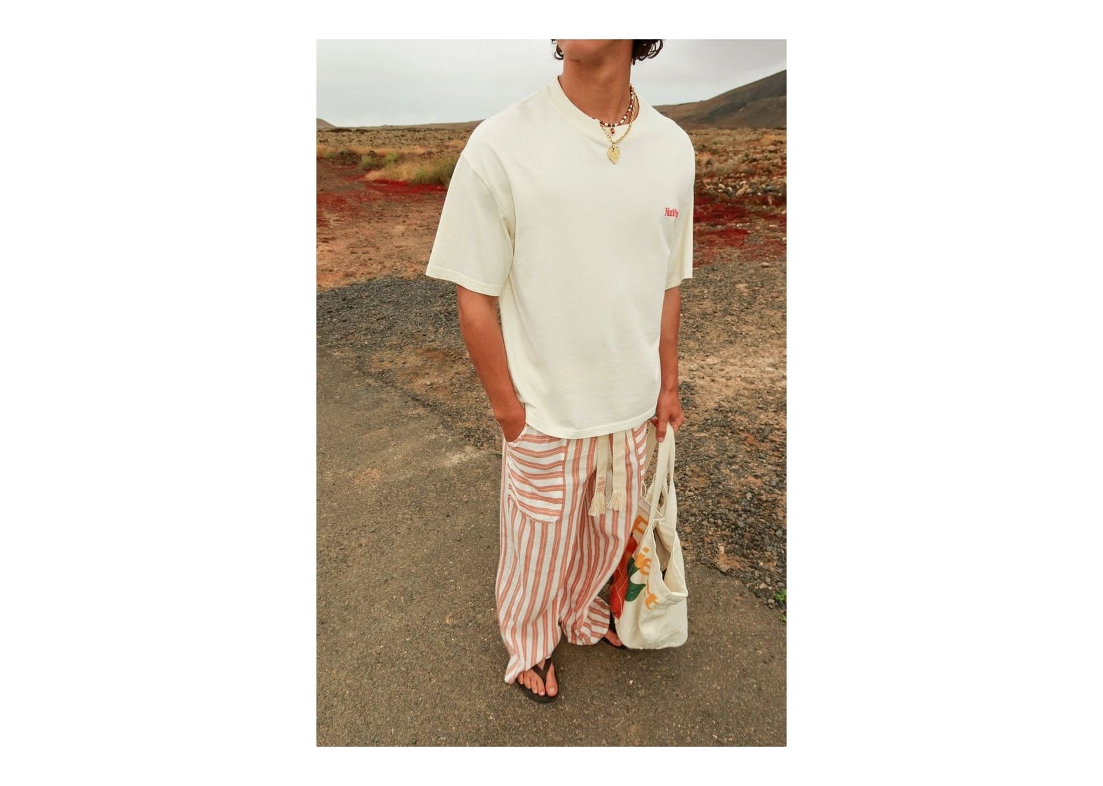 Nude Project Balance Tee Marshmallow - görsel 10