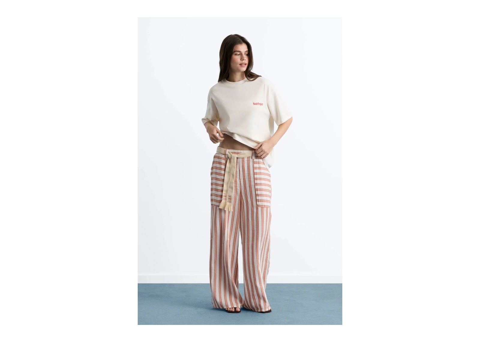 Nude Project Balance Tee Marshmallow - görsel 11