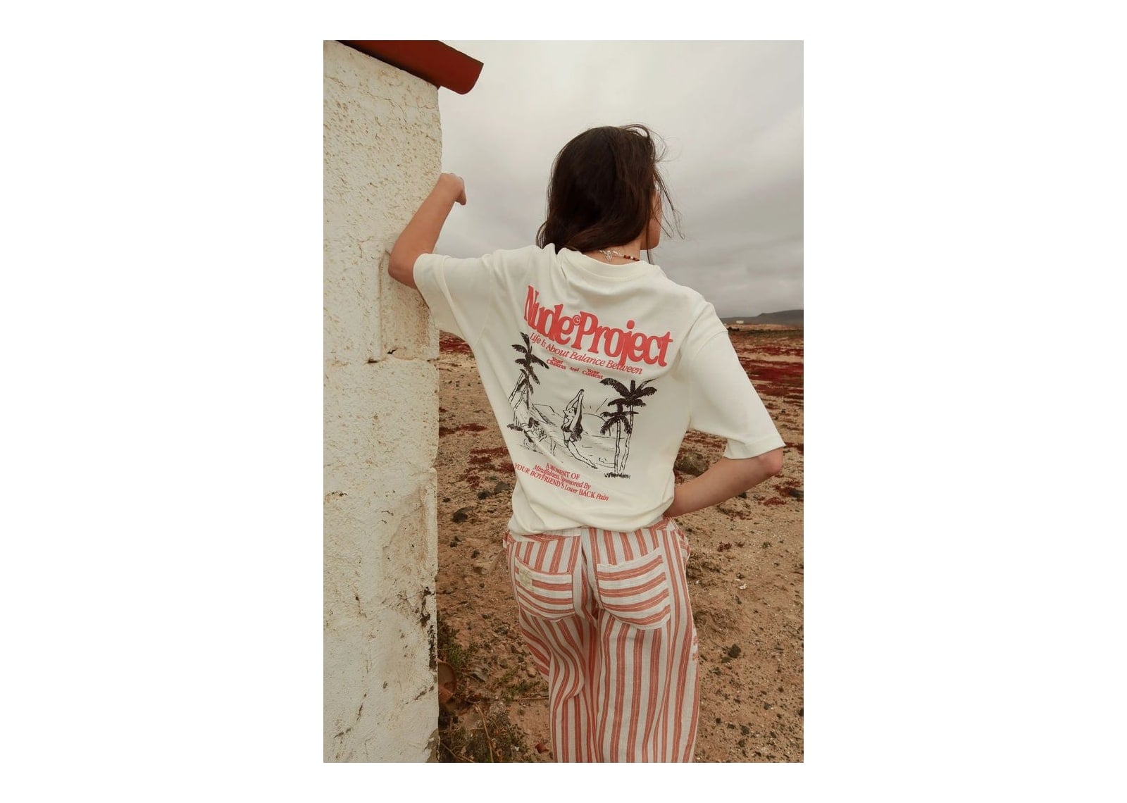 Nude Project Balance Tee Marshmallow - görsel 6