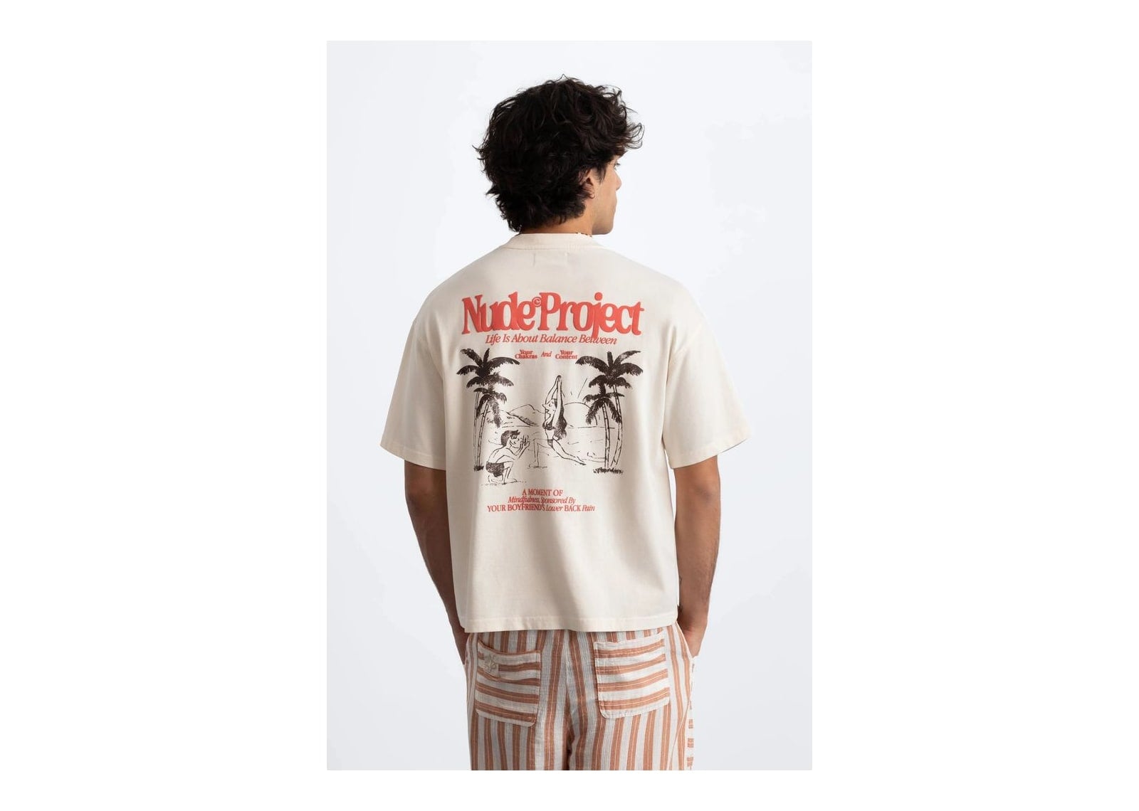Nude Project Balance Tee Marshmallow - görsel 7