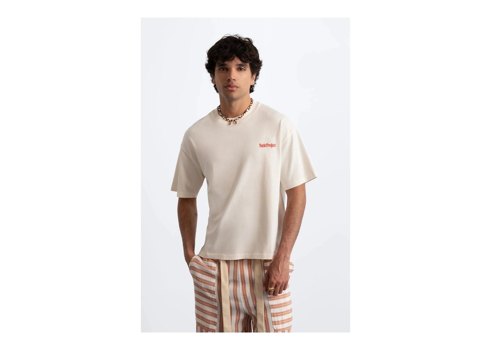 Nude Project Balance Tee Marshmallow - görsel 8