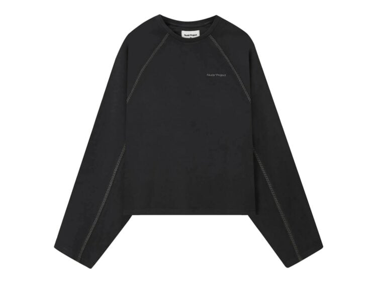 Nude Project Basic Long-Sleeve Tee Black