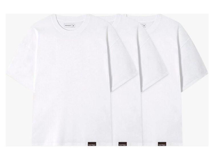 Nude Project Basic Tee White 3xPack