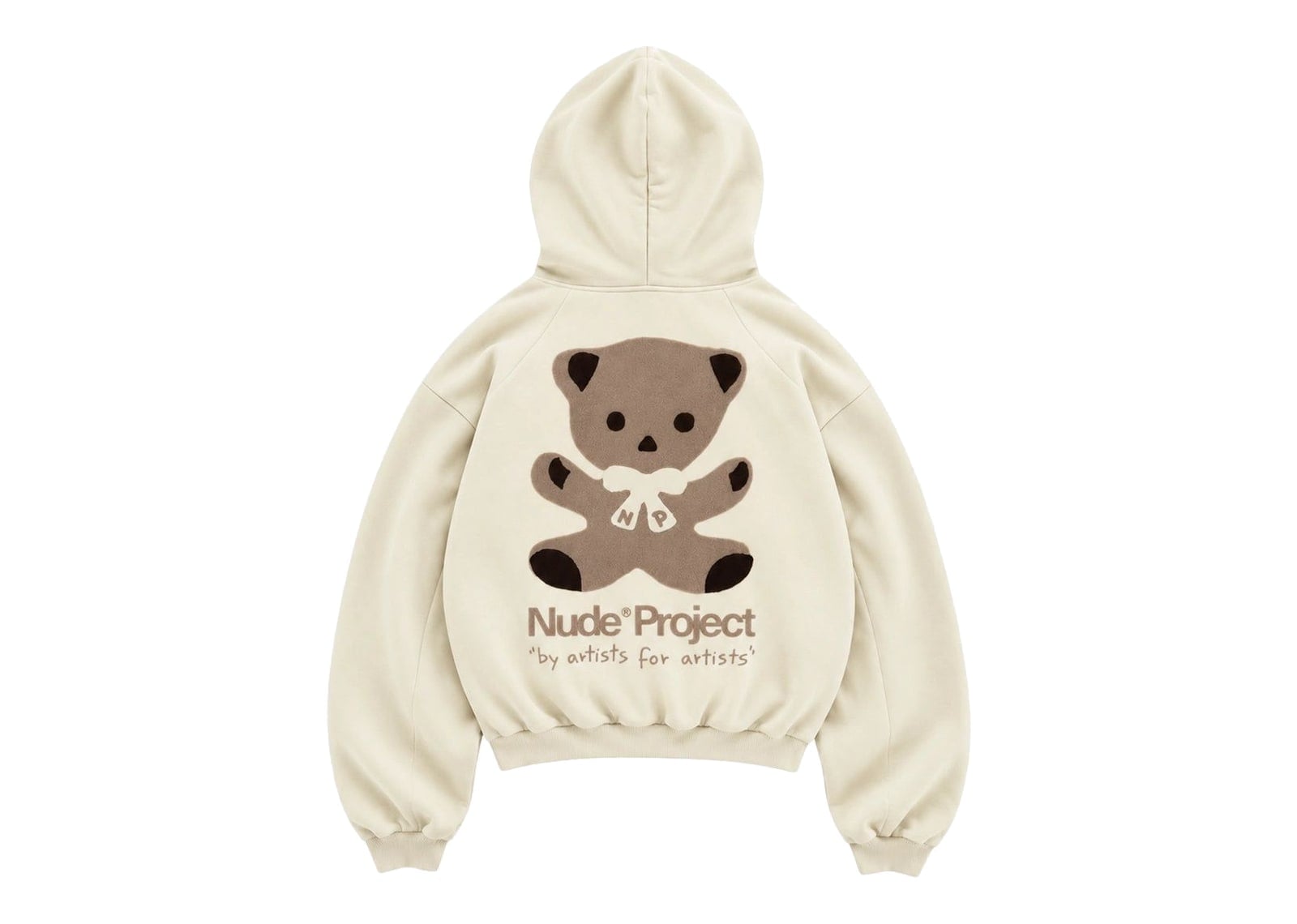 Nude Project Bear Hoodie Marshmallow