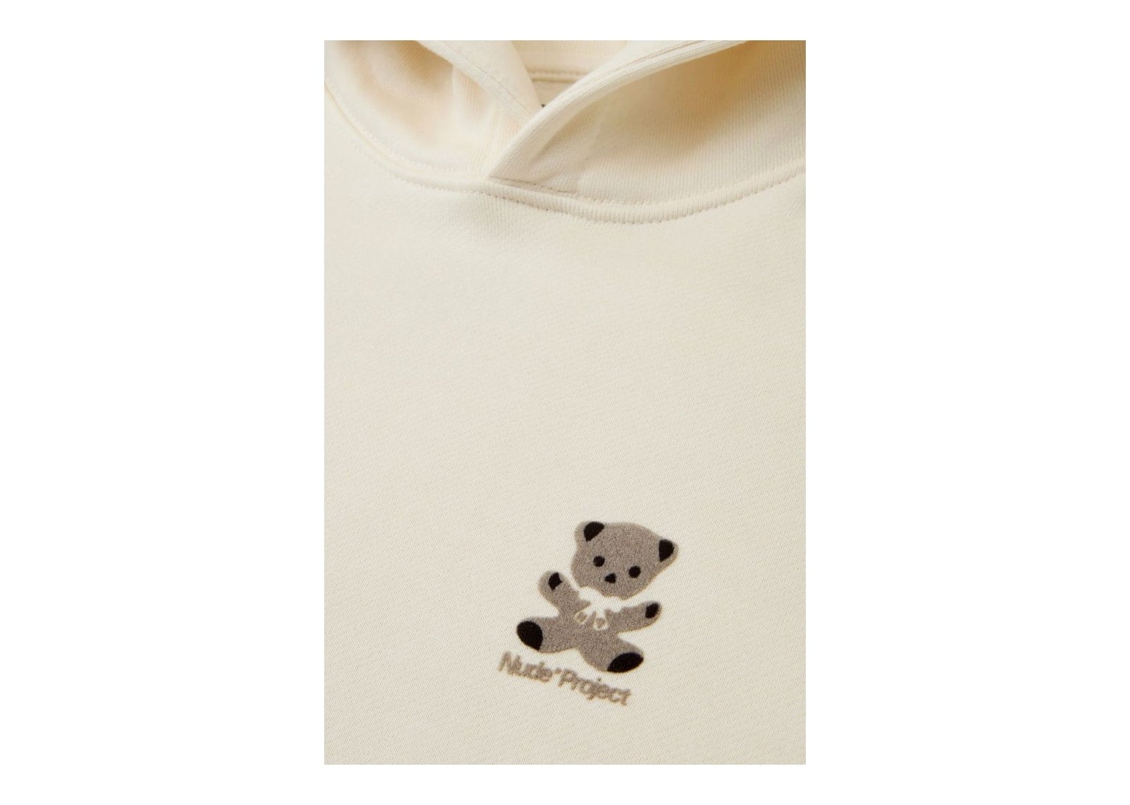 Nude Project Bear Hoodie Marshmallow - görsel 10