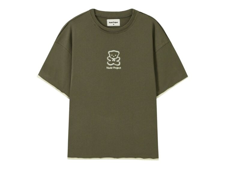 Nude Project Bear Tee Green