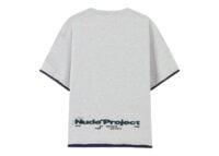 Nude Project Bear Tee Grey Melange