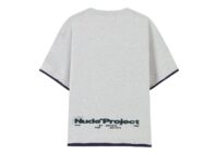 Nude Project Bear Tee Grey Melange