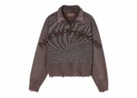 Nude Project Beast Quarter-Zip Knit Brown