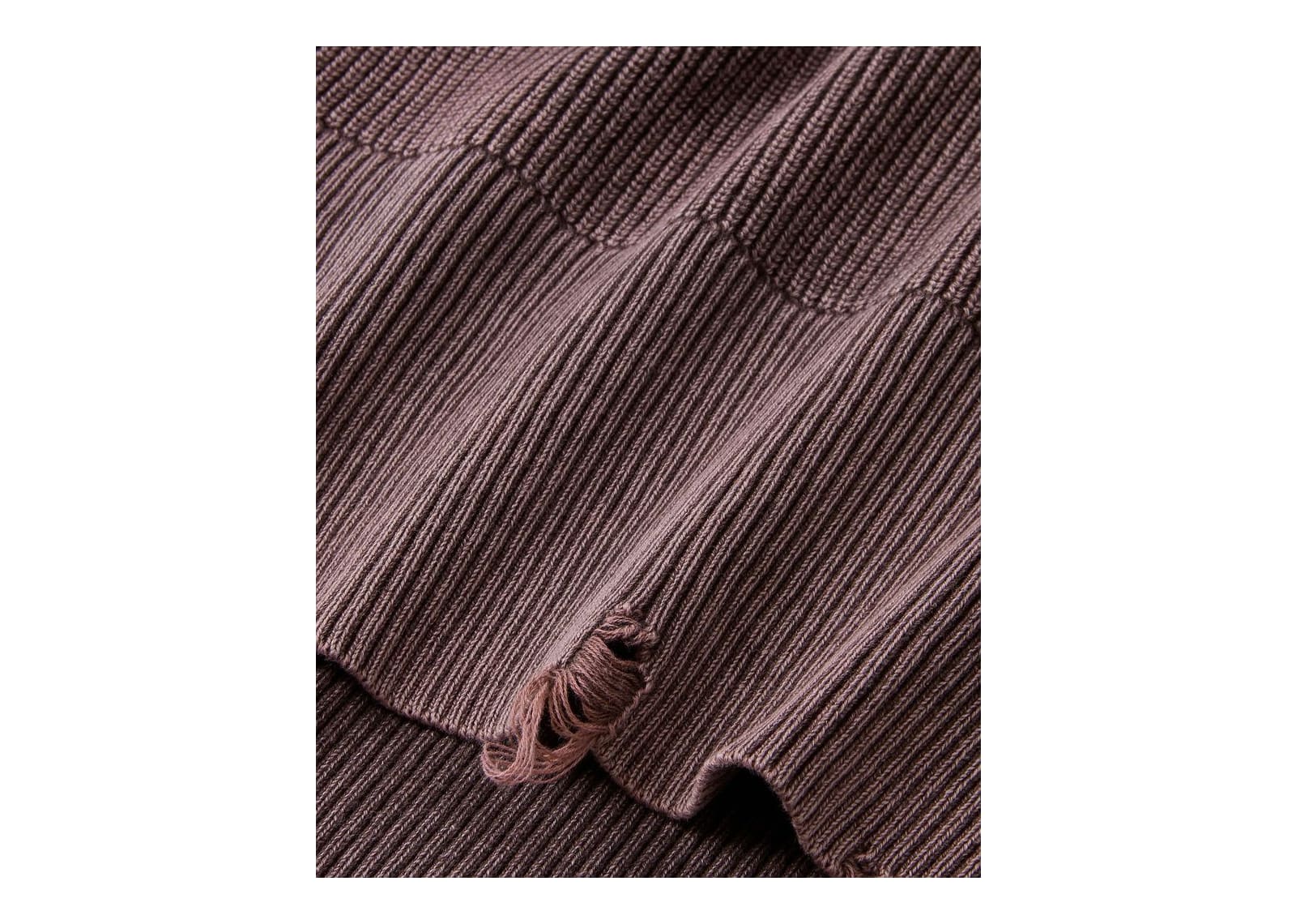 Nude Project Beast Quarter-Zip Knit Brown - görsel 15