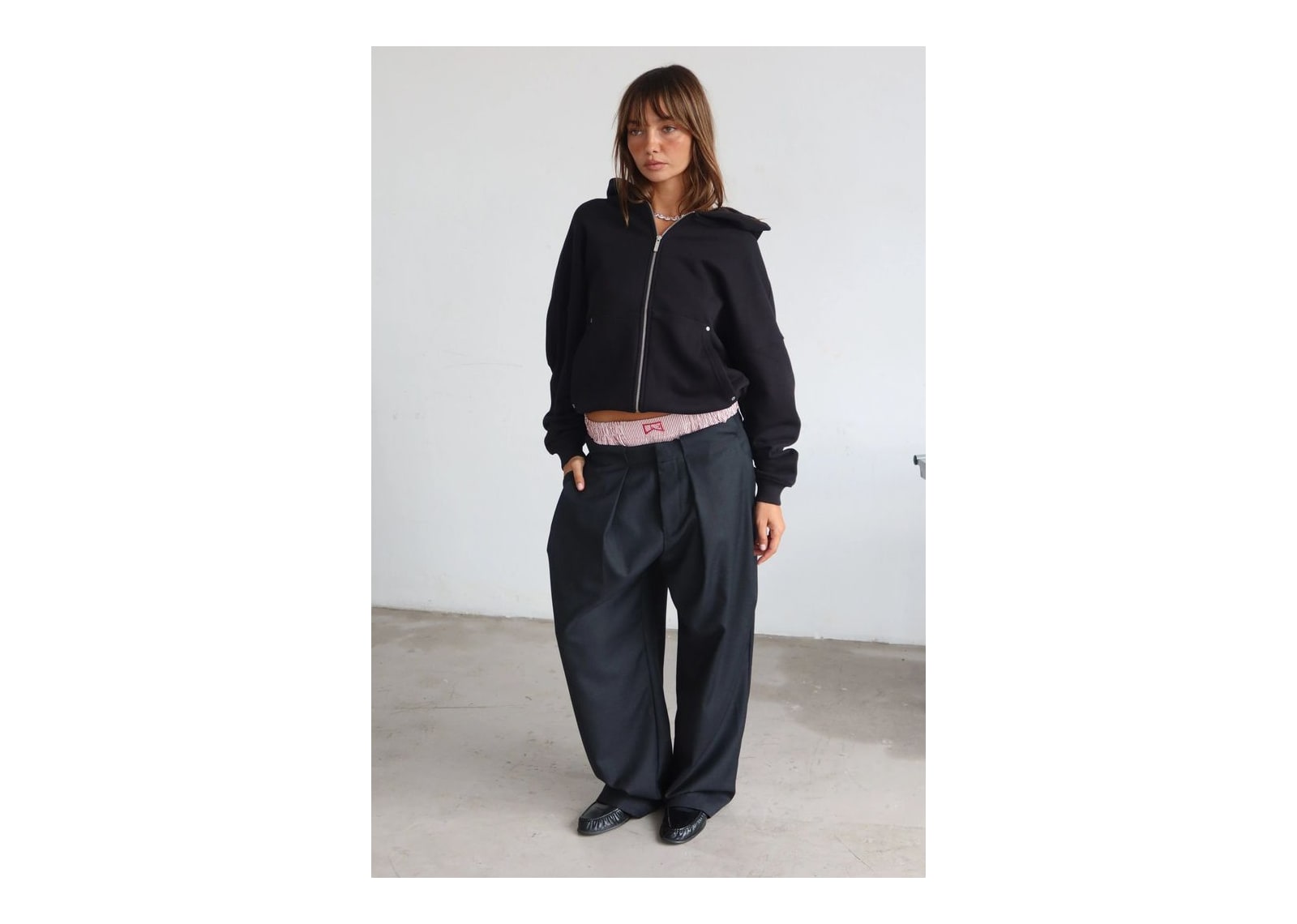 Nude Project Beast Zip-Up Hoodie Black - görsel 5