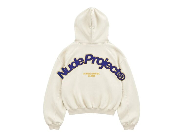 Nude Project Beast Zip-Up Hoodie Marshmallow
