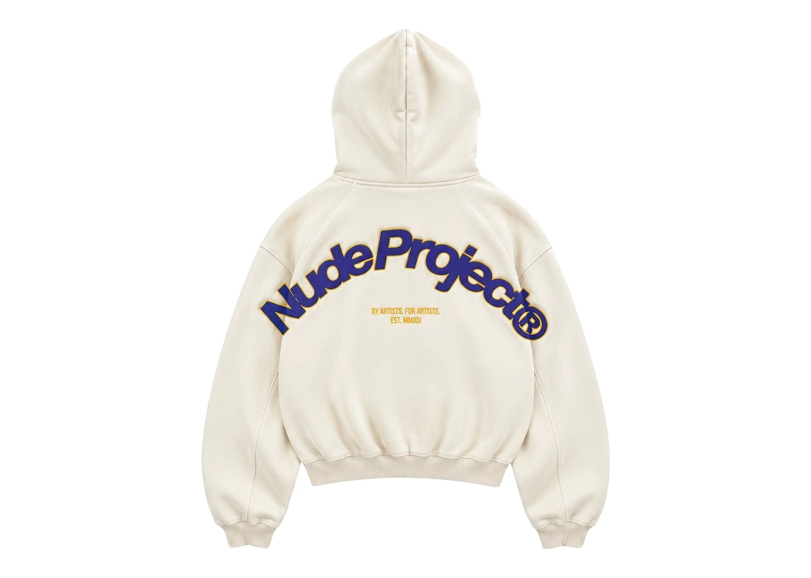 Nude Project Beast Zip-Up Hoodie Marshmallow
