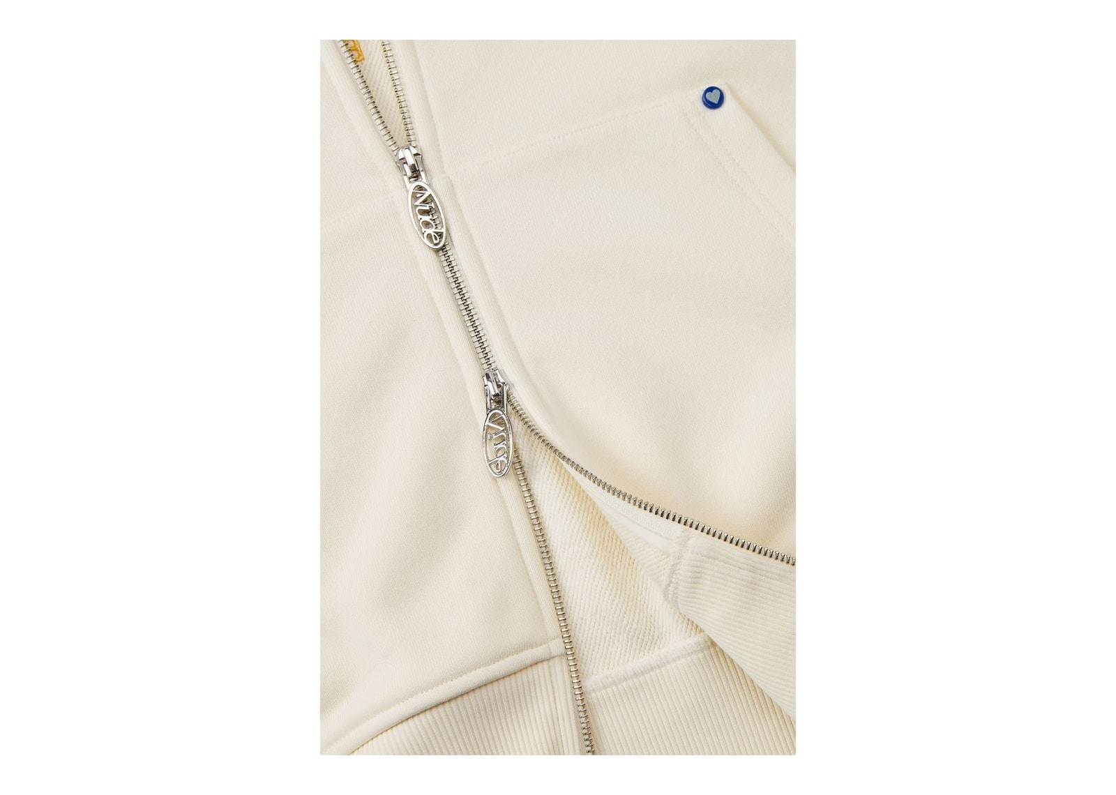 Nude Project Beast Zip-Up Hoodie Marshmallow - görsel 11