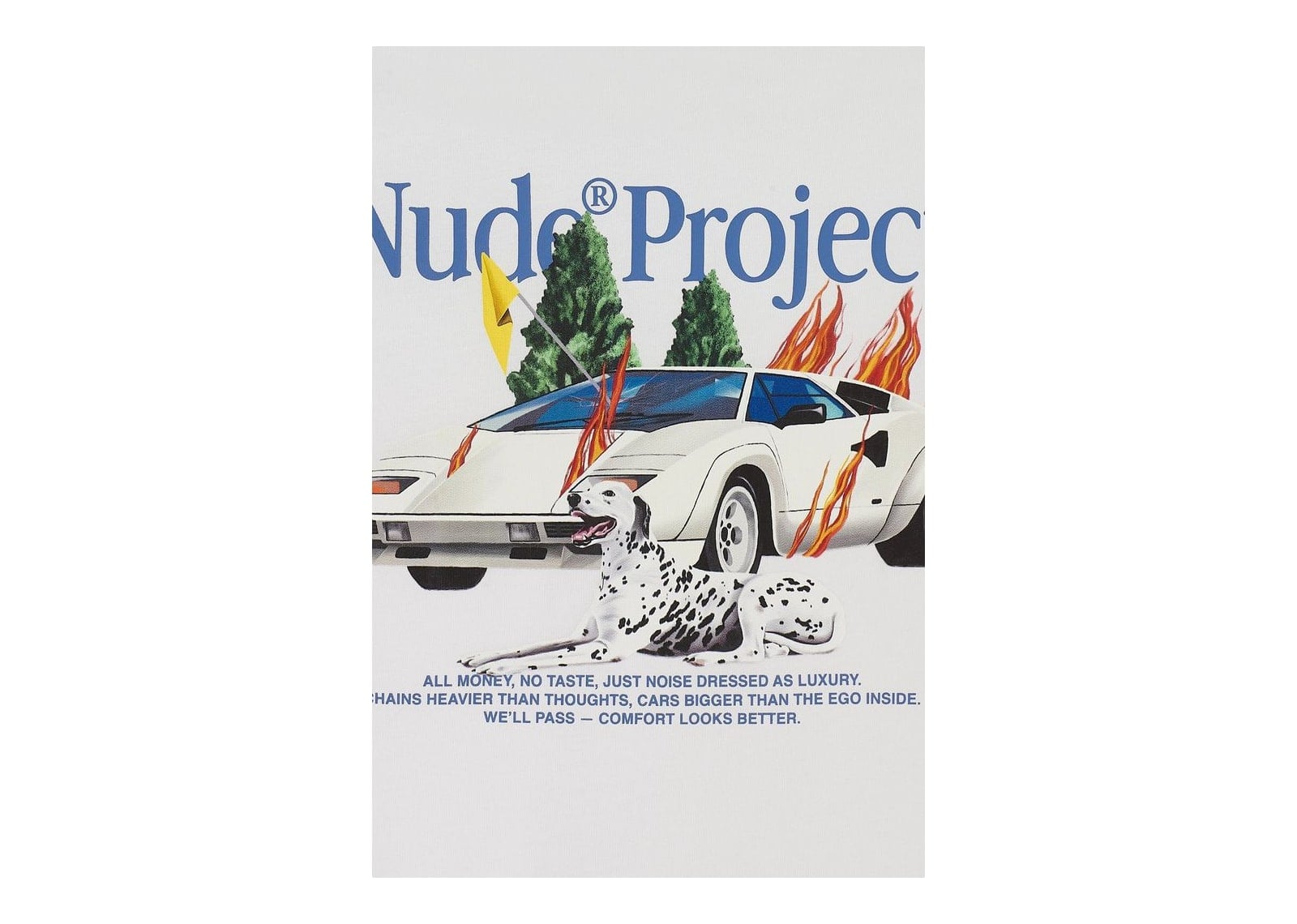 Nude Project Belfort Tee White - görsel 12