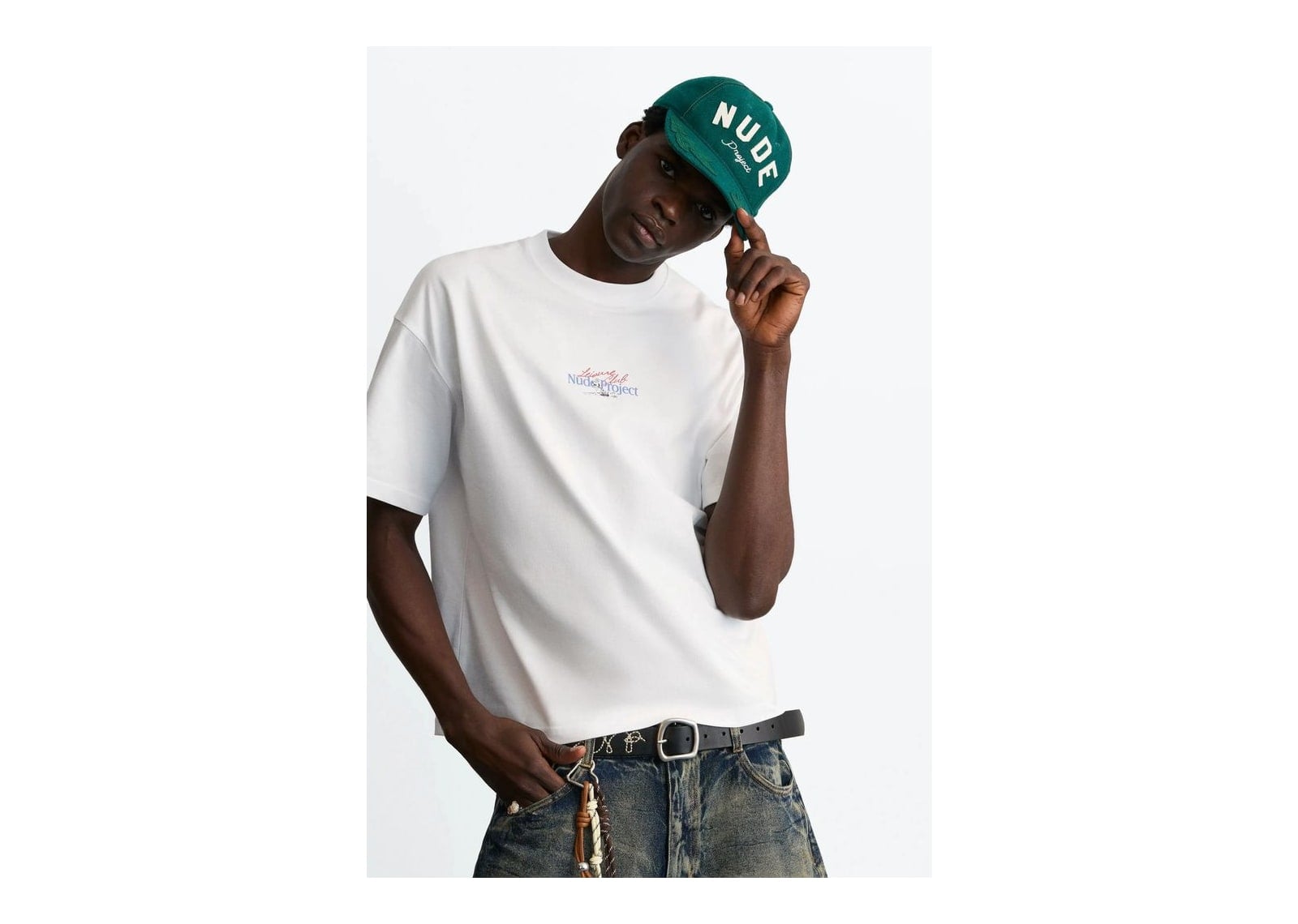 Nude Project Belfort Tee White - görsel 7