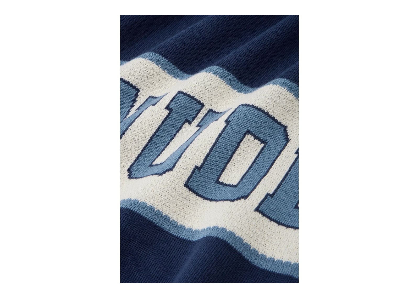 Nude Project Big-Striped Knit Sweater Navy - görsel 10