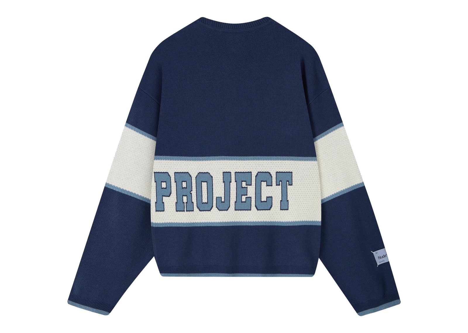 Nude Project Big-Striped Knit Sweater Navy - görsel 4