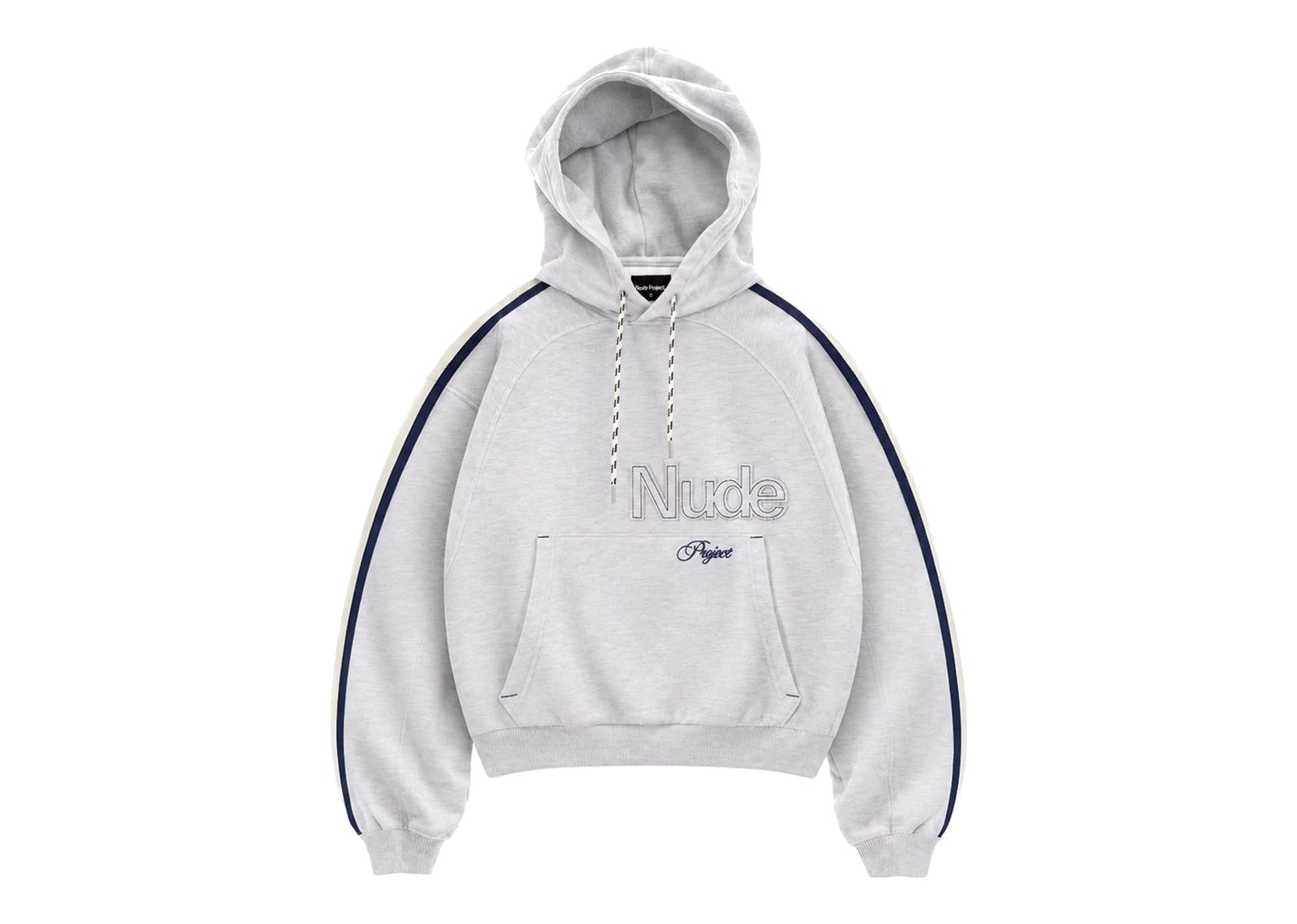 Nude Project Biggie Hoodie Grey Melange