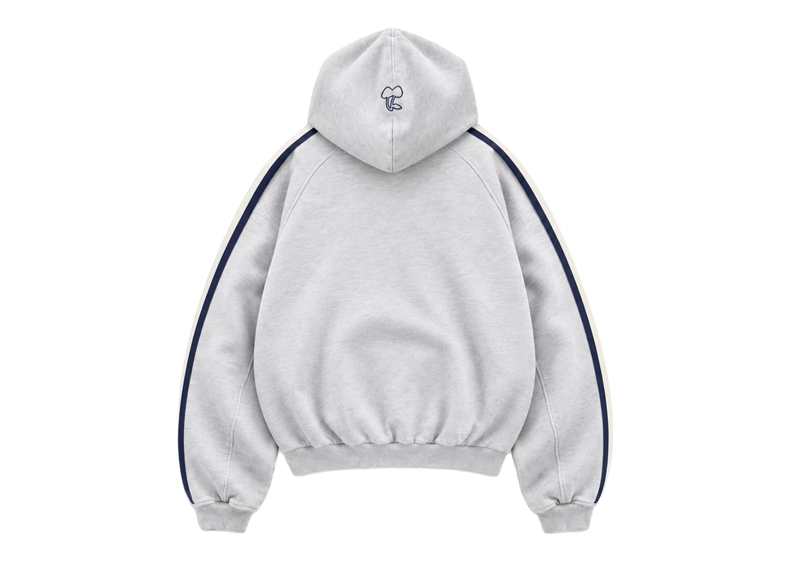 Nude Project Biggie Hoodie Grey Melange - görsel 11