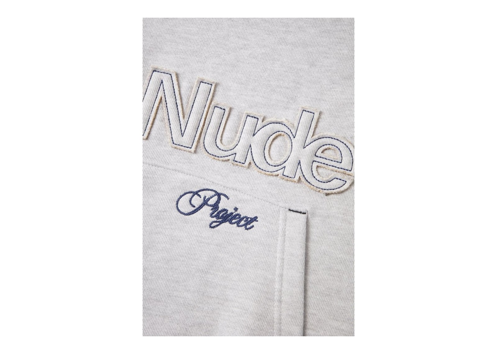 Nude Project Biggie Hoodie Grey Melange - görsel 14