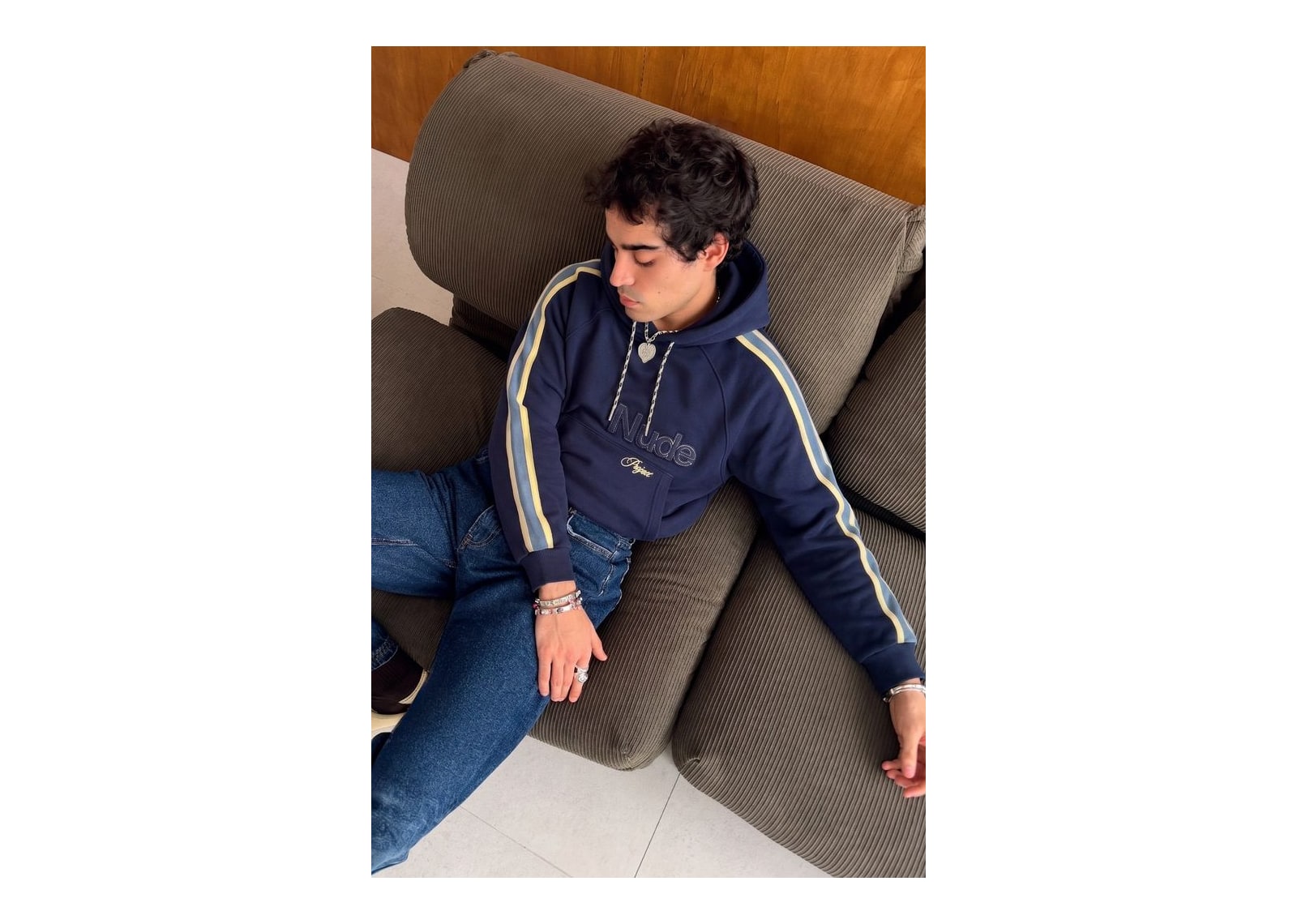 Nude Project Biggie Hoodie Navy - görsel 6