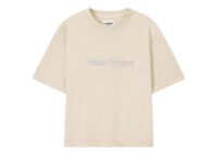 Nude Project Box Logo Tee Beige