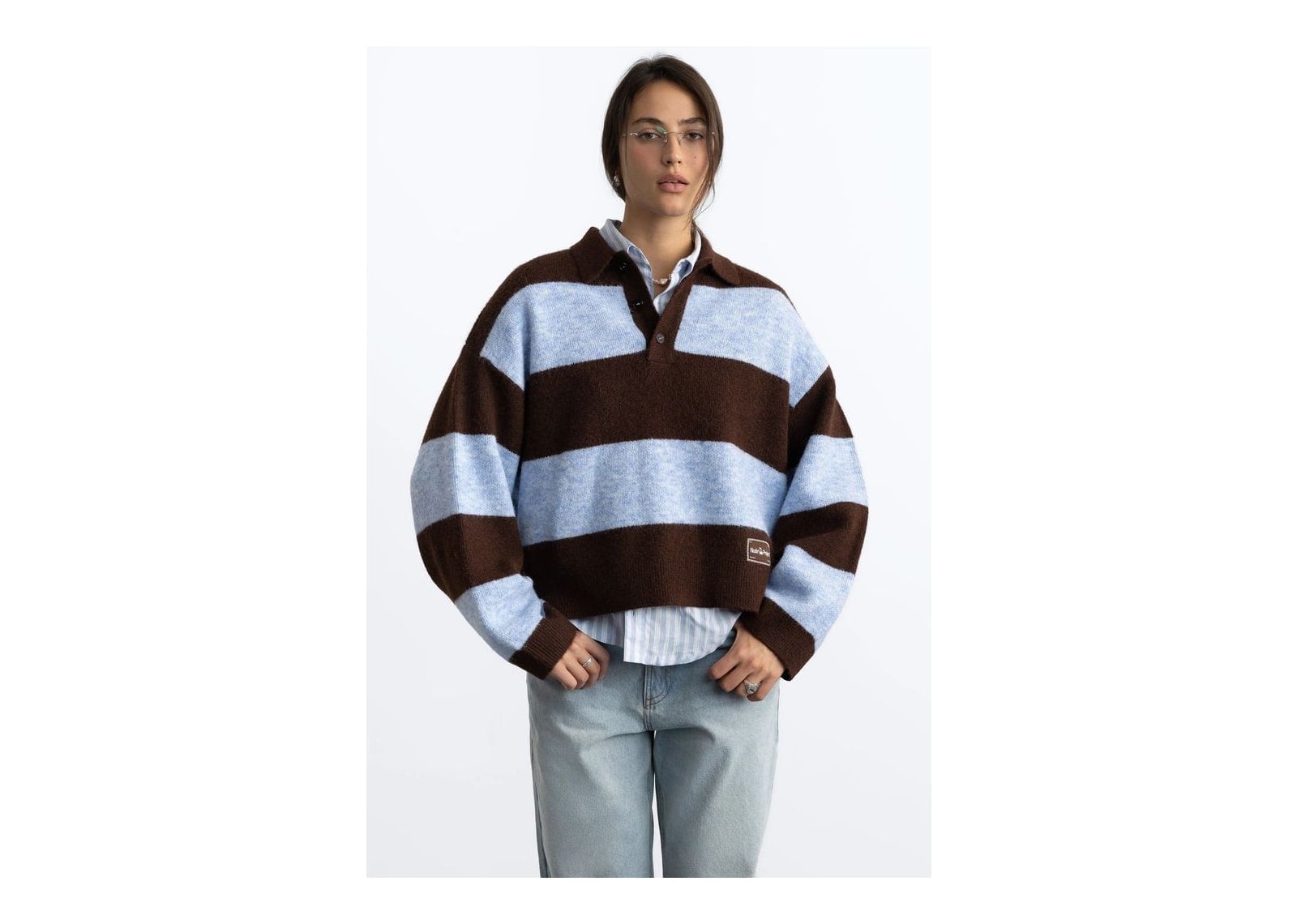 Nude Project Candem Knit Sweater Brown - görsel 9