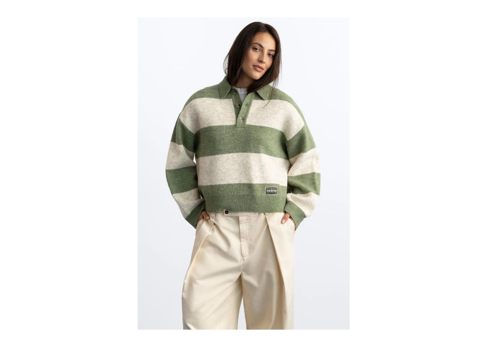 Nude Project Candem Knit Sweater Green - görsel 8