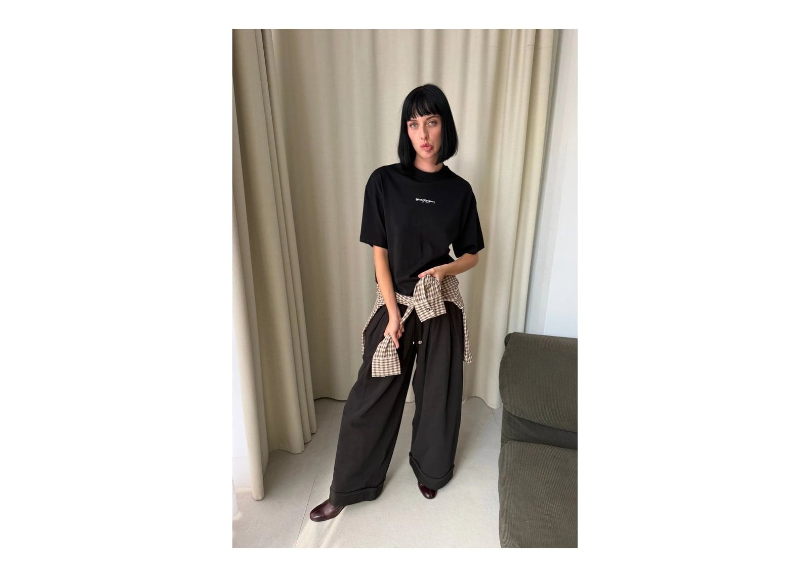 Nude Project Carmin Tee Black - görsel 8