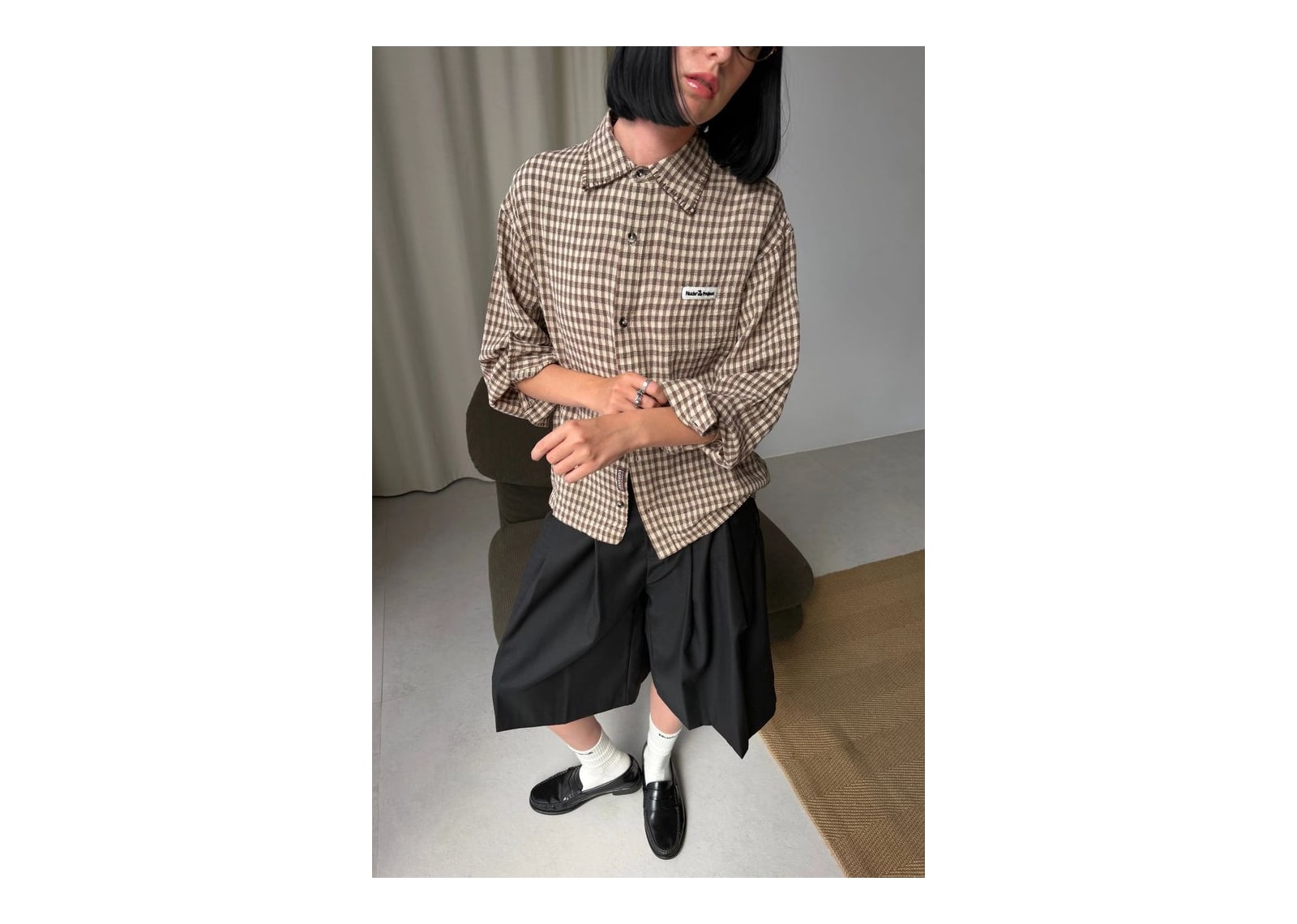 Nude Project CEO Shirt Brown - görsel 6