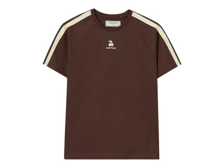 Nude Project Cherry Logo Slim Tee Brown