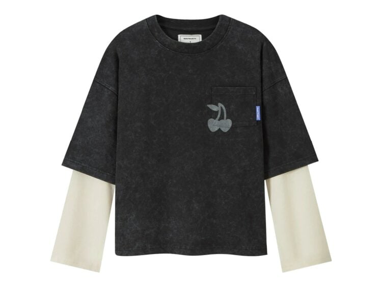 Nude Project Cherry Long-Sleeve Tee Ash