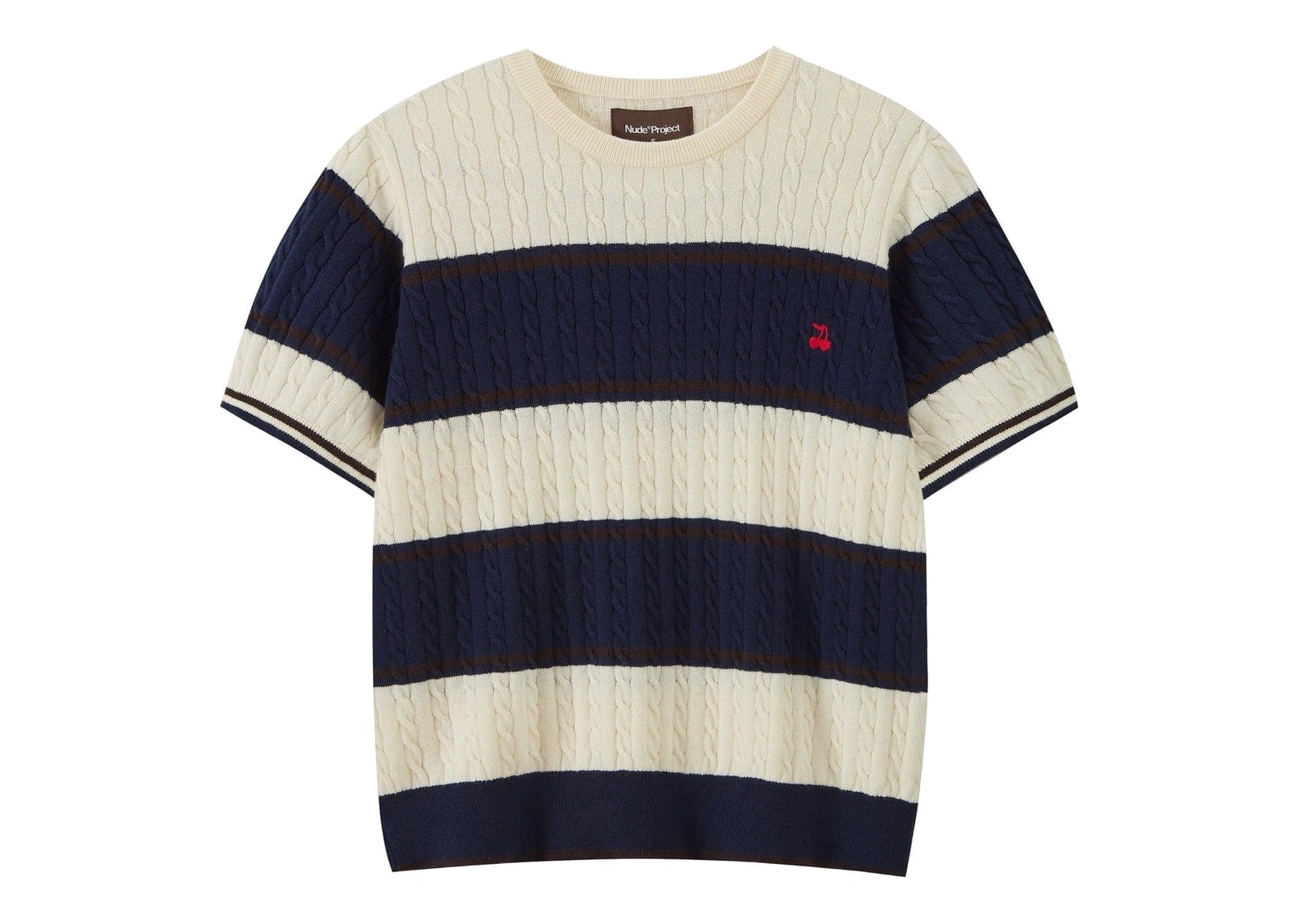 Nude Project Costa Knit Tee Blue