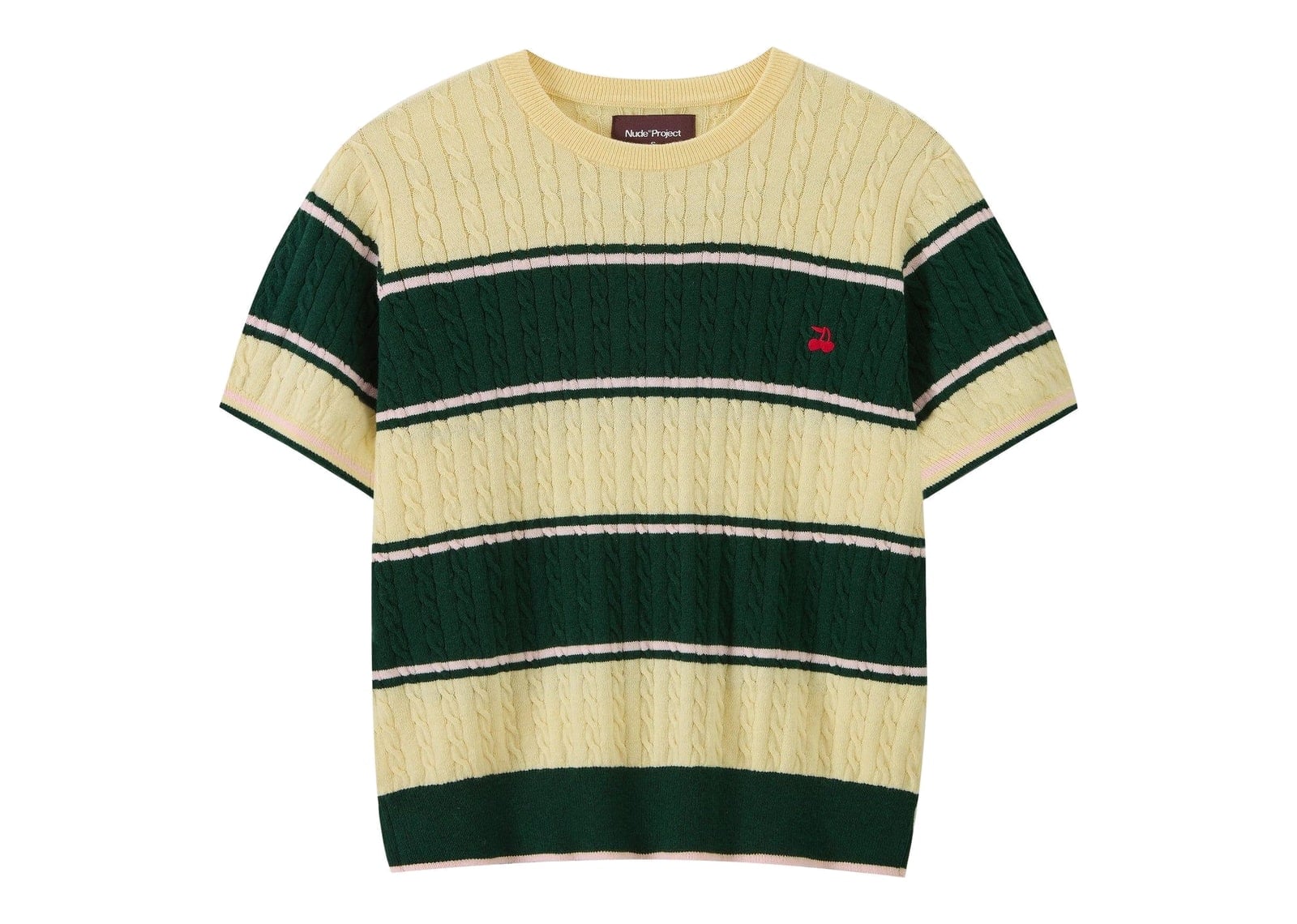 Nude Project Costa Knit Tee Green