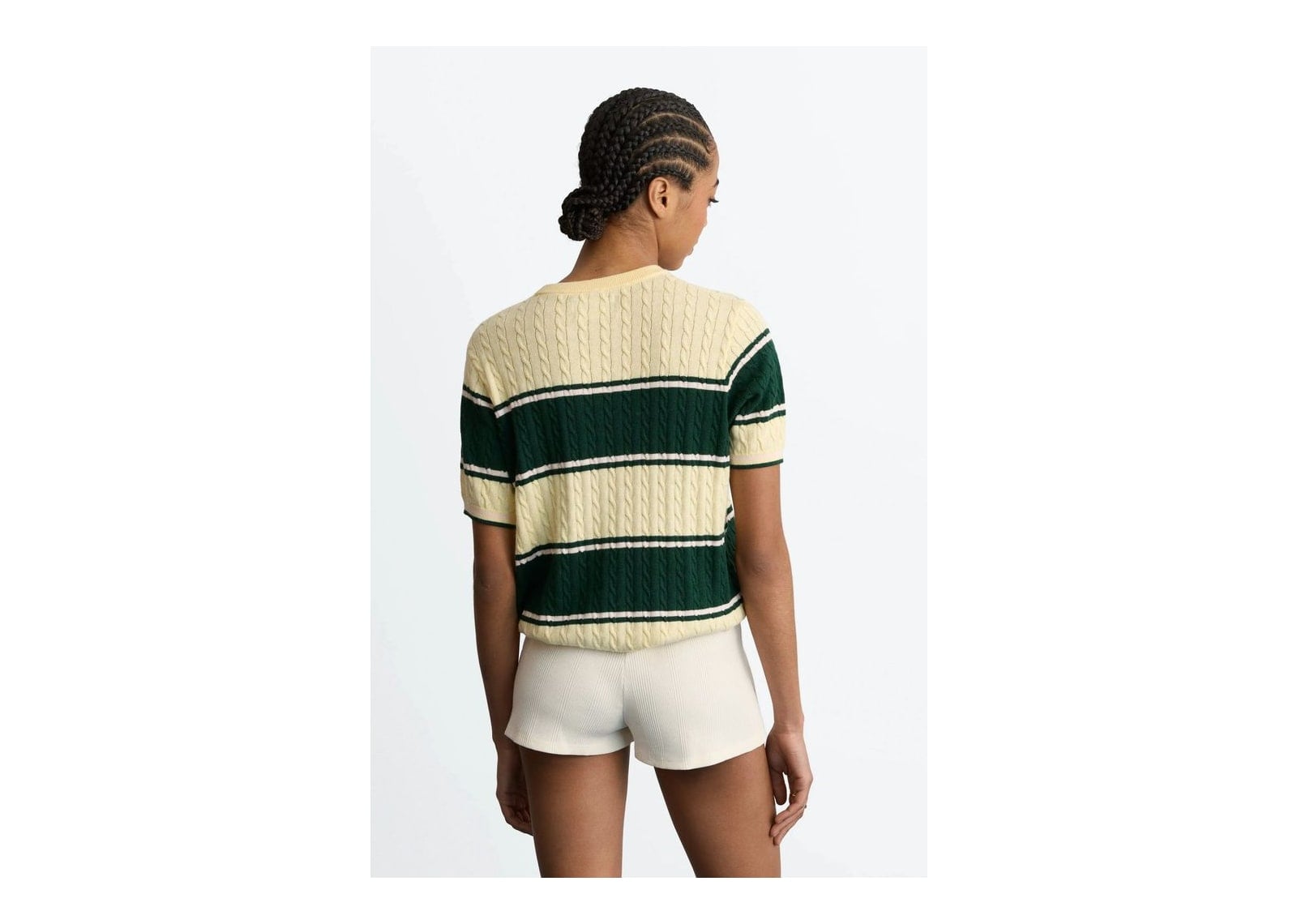 Nude Project Costa Knit Tee Green - görsel 10