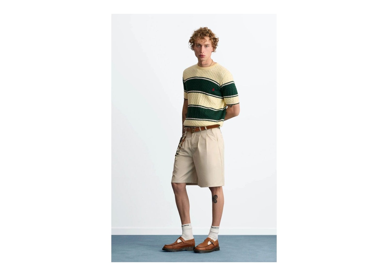 Nude Project Costa Knit Tee Green - görsel 7