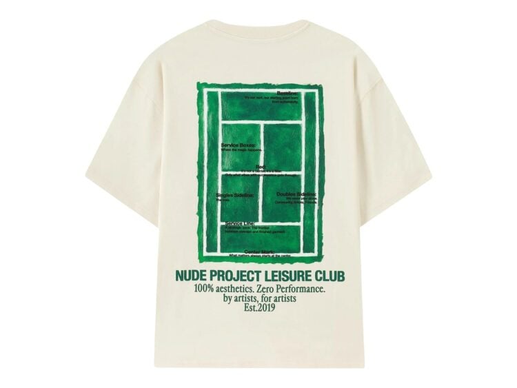 Nude Project Court Tee Ivory