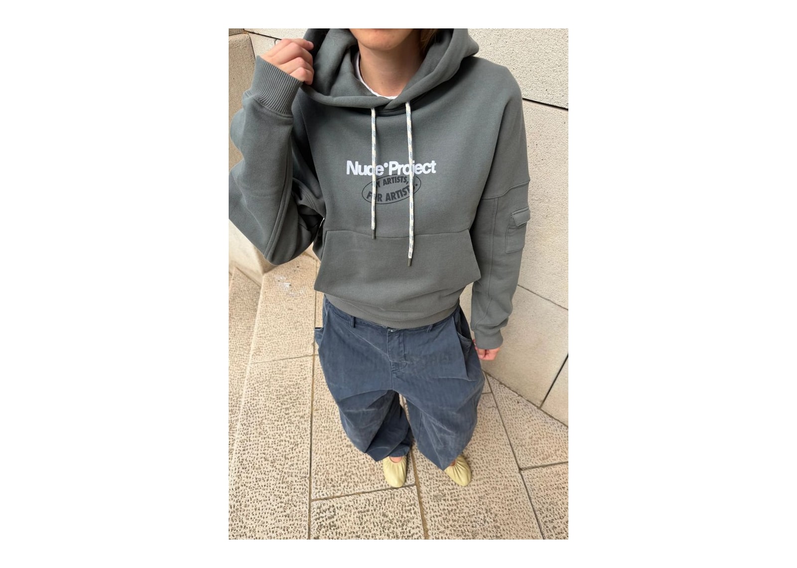 Nude Project Culto Hoodie Ash - görsel 3
