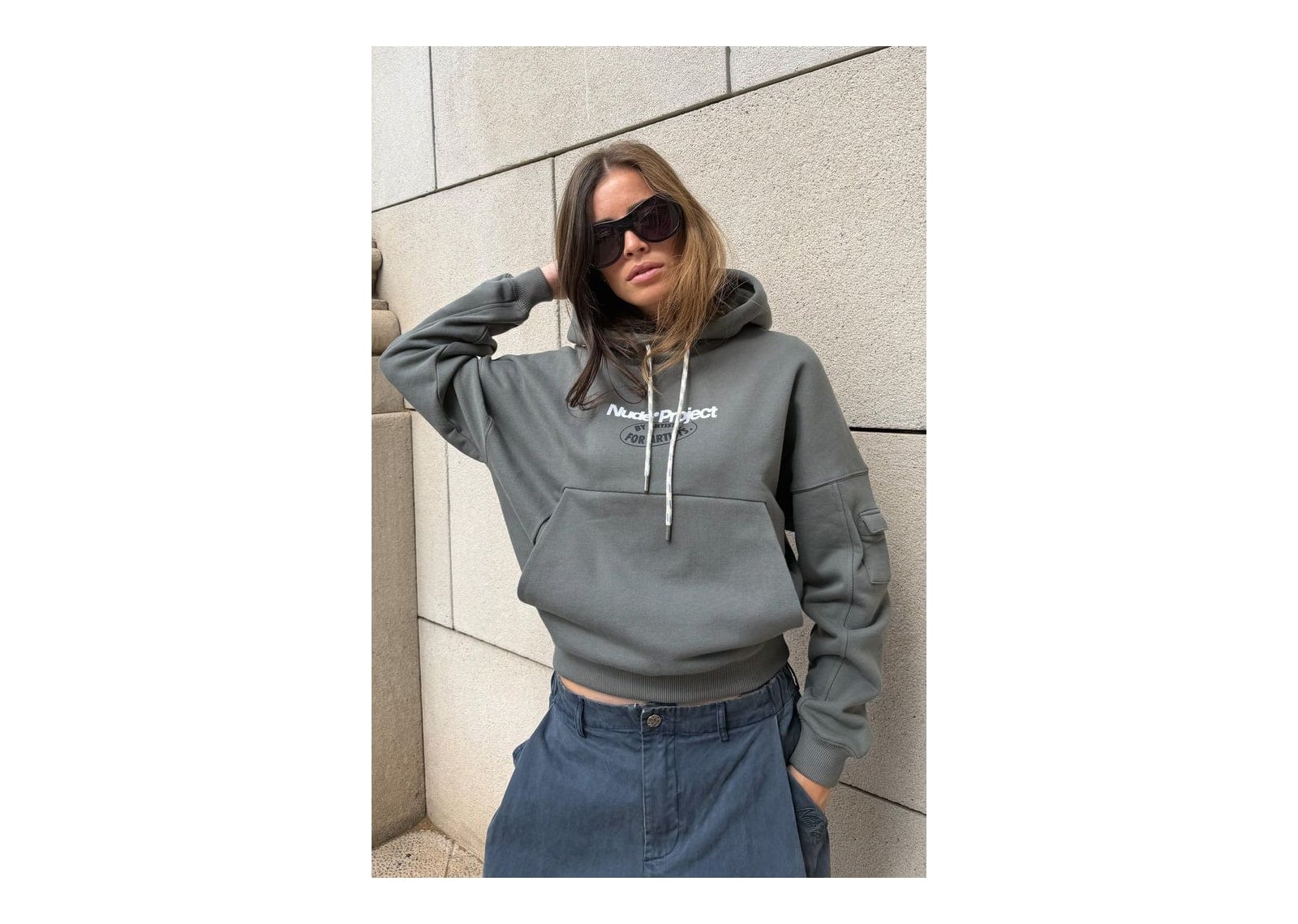 Nude Project Culto Hoodie Ash - görsel 4