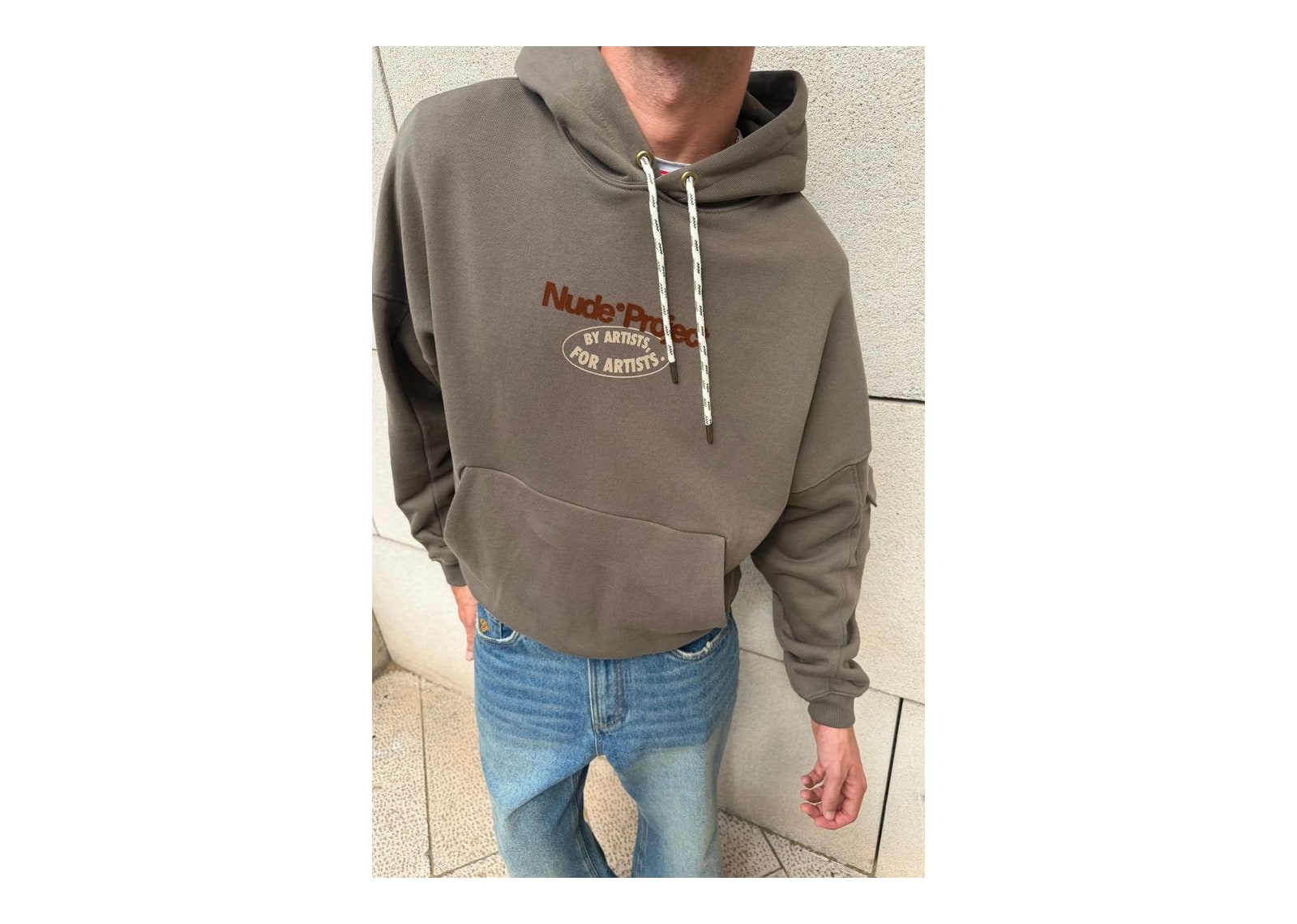 Nude Project Culto Hoodie Brown - görsel 5