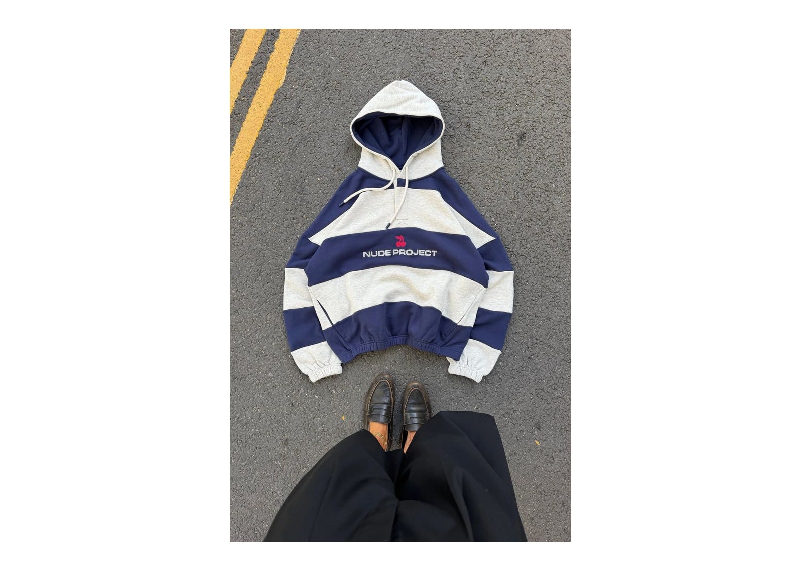 Nude Project Dalton Hoodie Navy - görsel 6