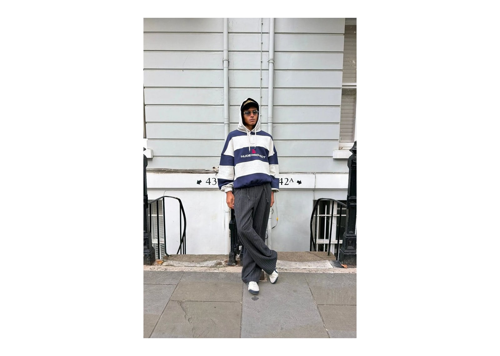 Nude Project Dalton Hoodie Navy - görsel 9