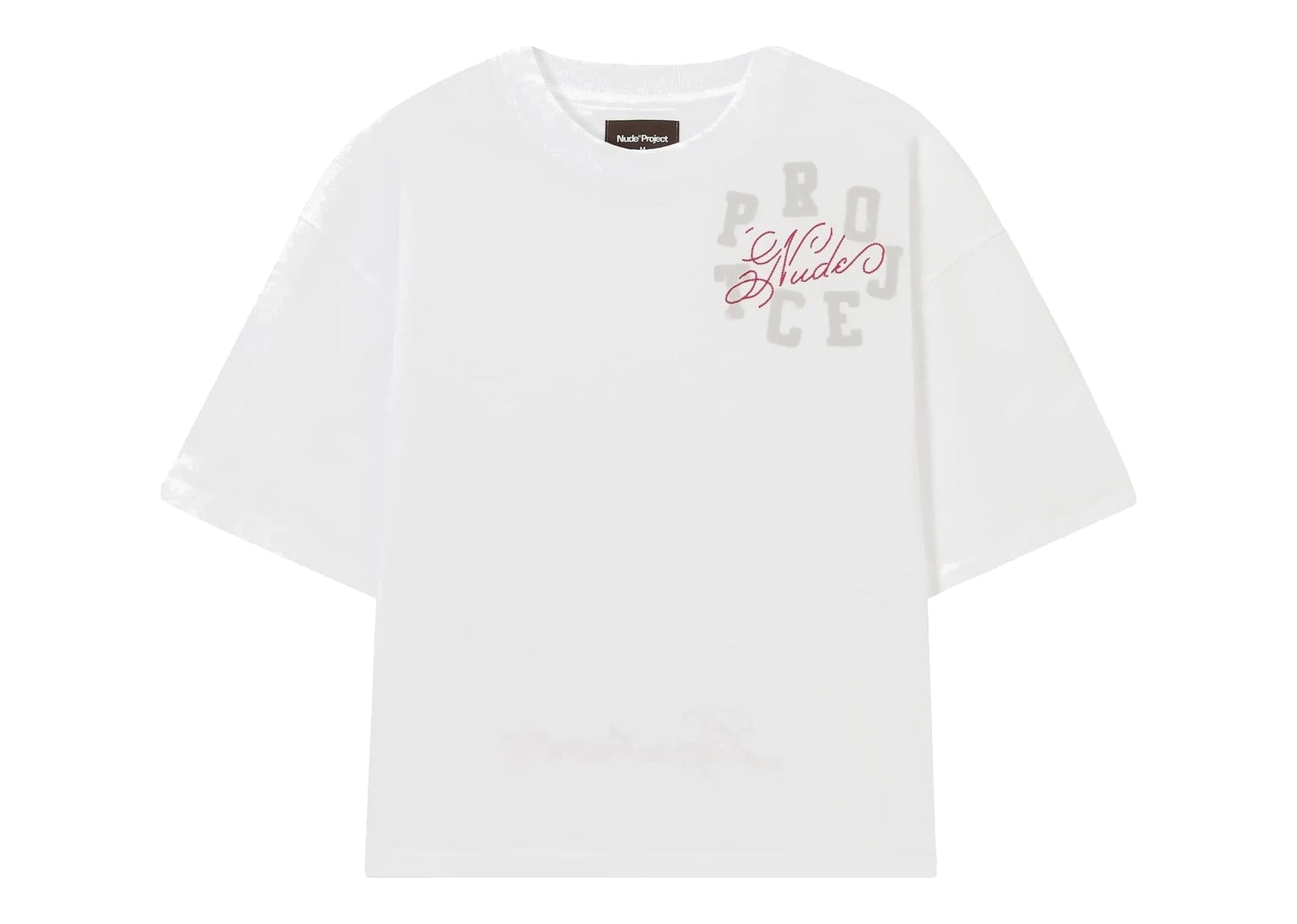 Nude Project Department Tee White