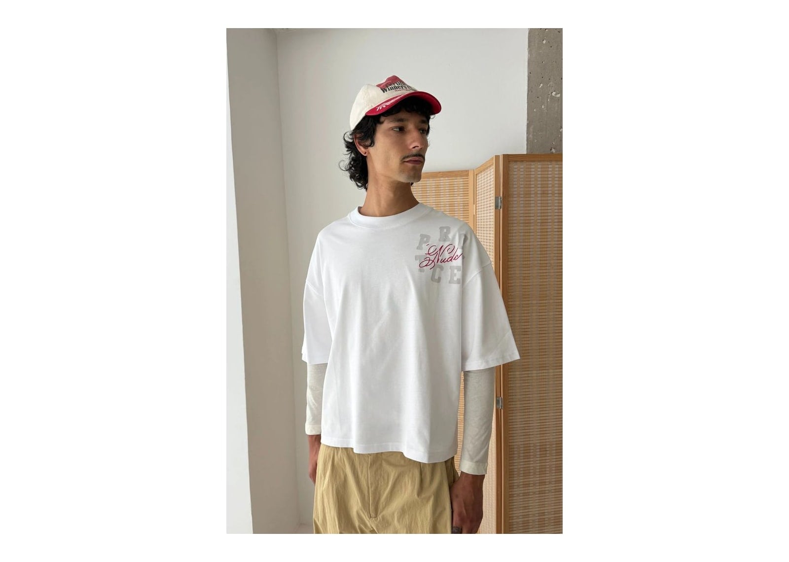 Nude Project Department Tee White - görsel 5