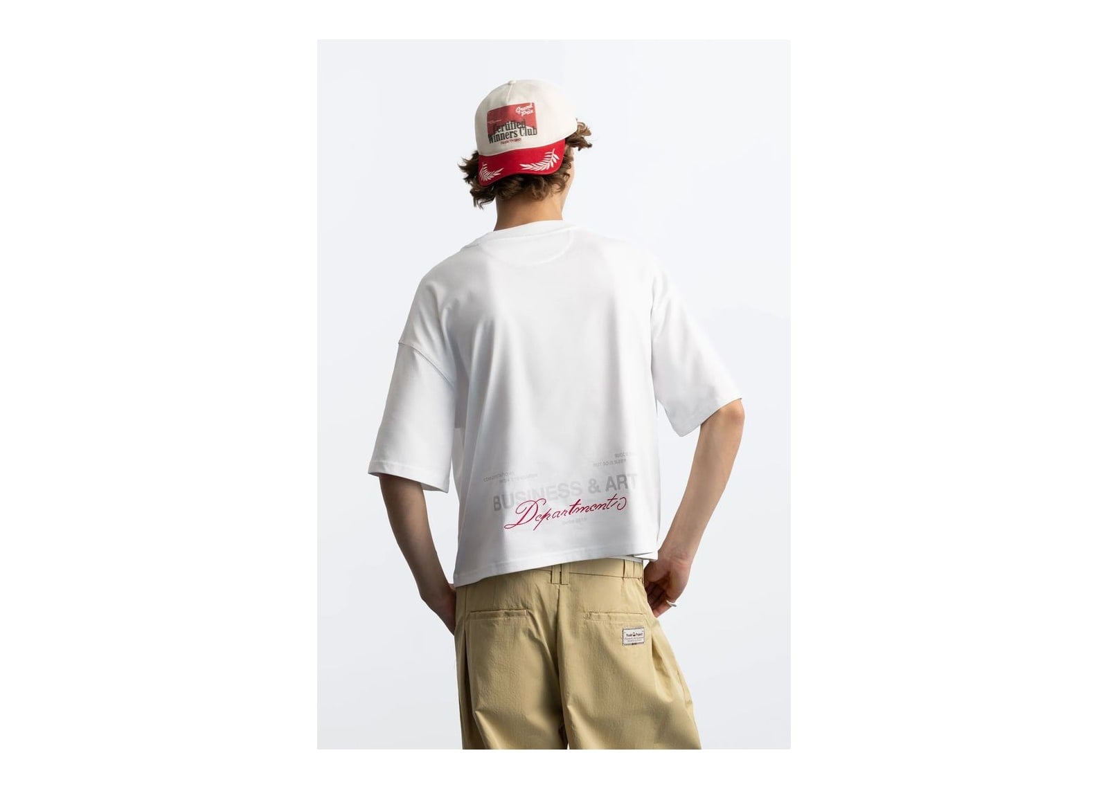 Nude Project Department Tee White - görsel 7