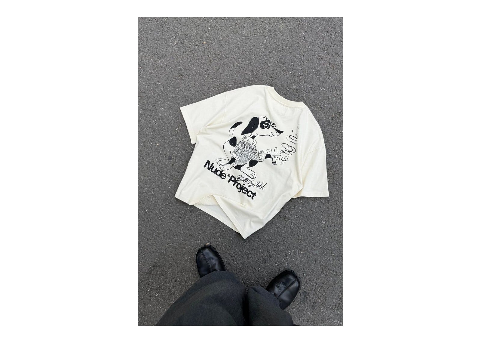 Nude Project Dogg Tee Ivory - görsel 2