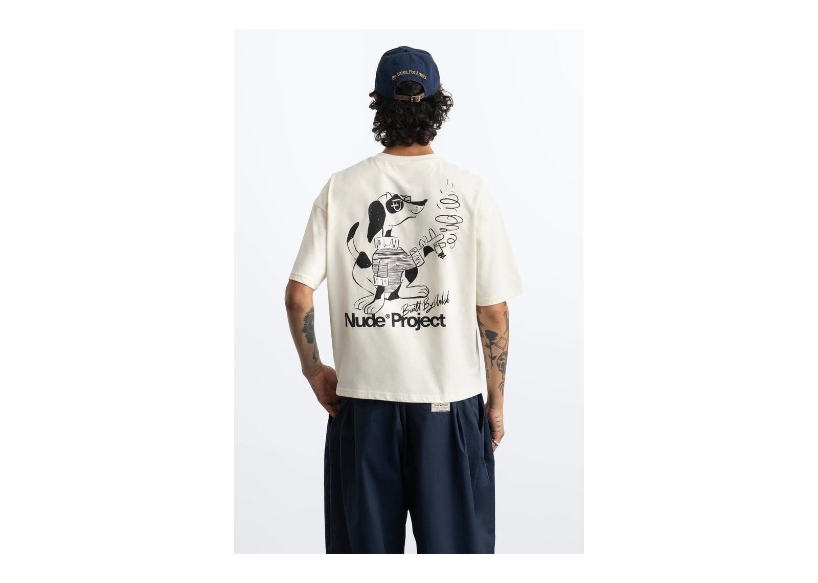 Nude Project Dogg Tee Ivory - görsel 4