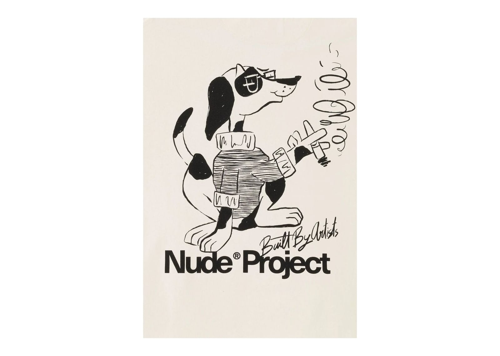 Nude Project Dogg Tee Ivory - görsel 8
